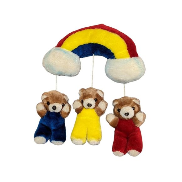 Jolly Jumpers Toys Rare Vintage Jolly Jumper 983 Rainbow Bears Baby